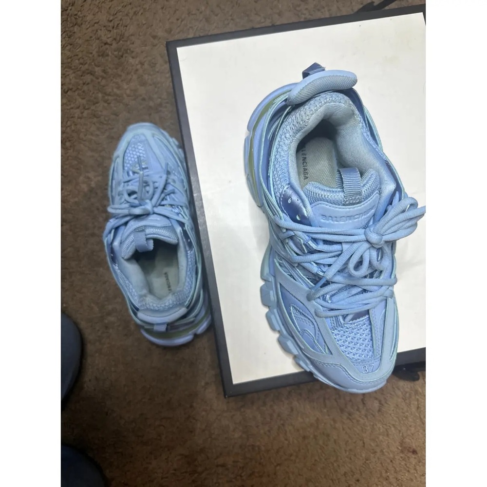 Light Blue Athletic Sneakers